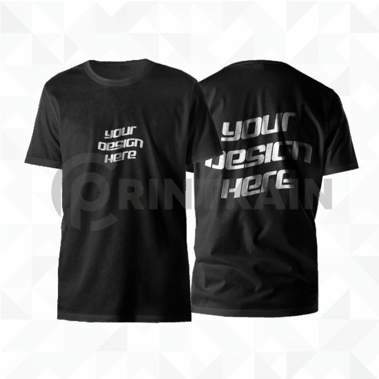 Kaos Gildan Hitam DTG A4
