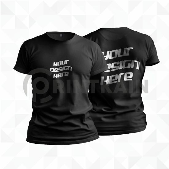 Kaos 30s Hitam DTG A4